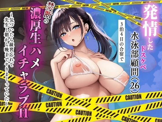 発情したドスケベ水泳部顧問（27）と3泊4日の合宿で禁断の濃厚イチャラブ生ハメH