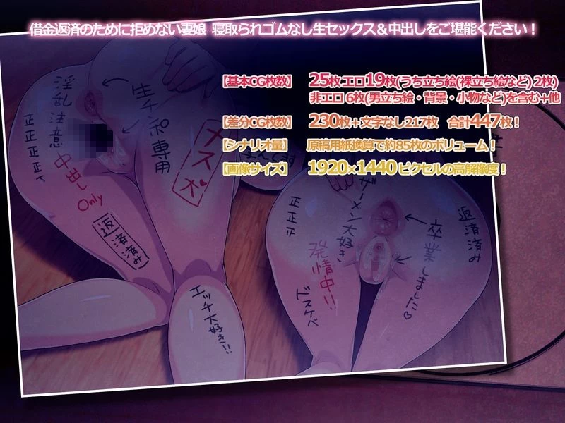 d_113151 | 借金マミレ寝取ラレ妻娘 返済のため断れなかったゴムなし生セックス＆中出し【TREETOP Helper】 - サンプル画像4