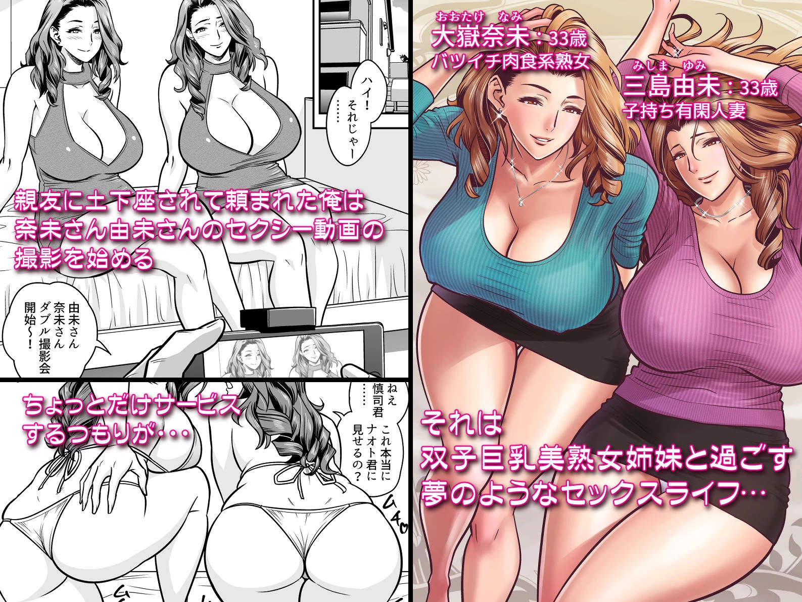 d_138956 | twin Milf アディショナルエピソード＋1【リファイア】 - サンプル画像1