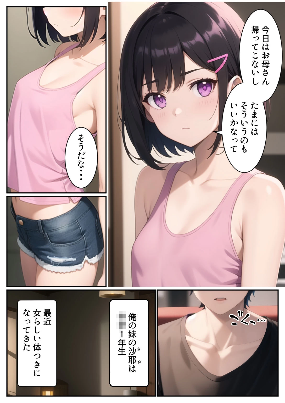 d_294510 | 俺の妹が一緒にお風呂に入ろうと誘ってきた件【パルテノンの宴】 - サンプル画像1