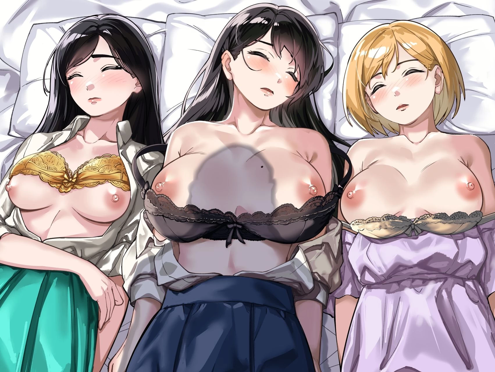 d_306018 | 眠泊〜お嬢様たちは民泊経営者の罠に堕ちる〜【とかもす】 - サンプル画像10