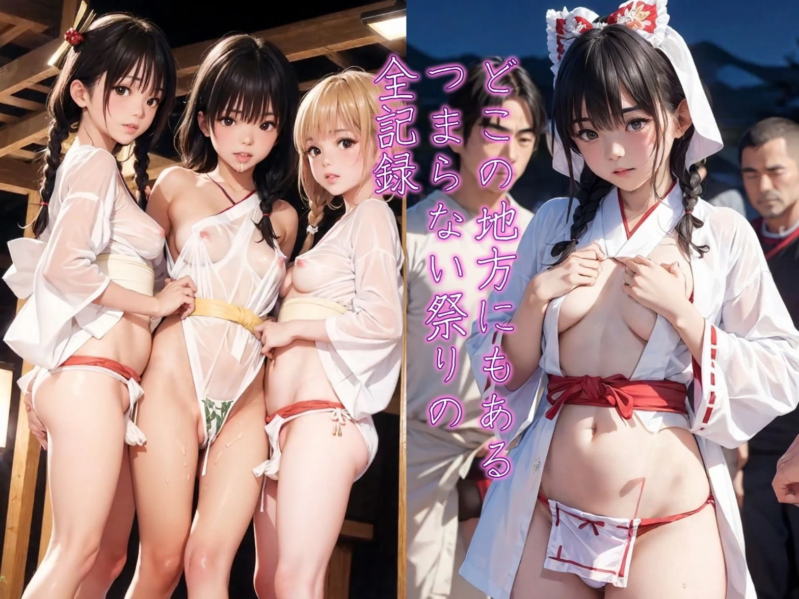 d_313362 | わたしたちの町の退屈な祭り【AI-jison】 - サンプル画像7