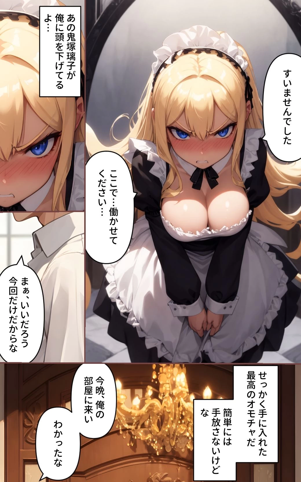 d_385200 | 命令に逆らえないギャルメイド【ステーキくん】 - サンプル画像7