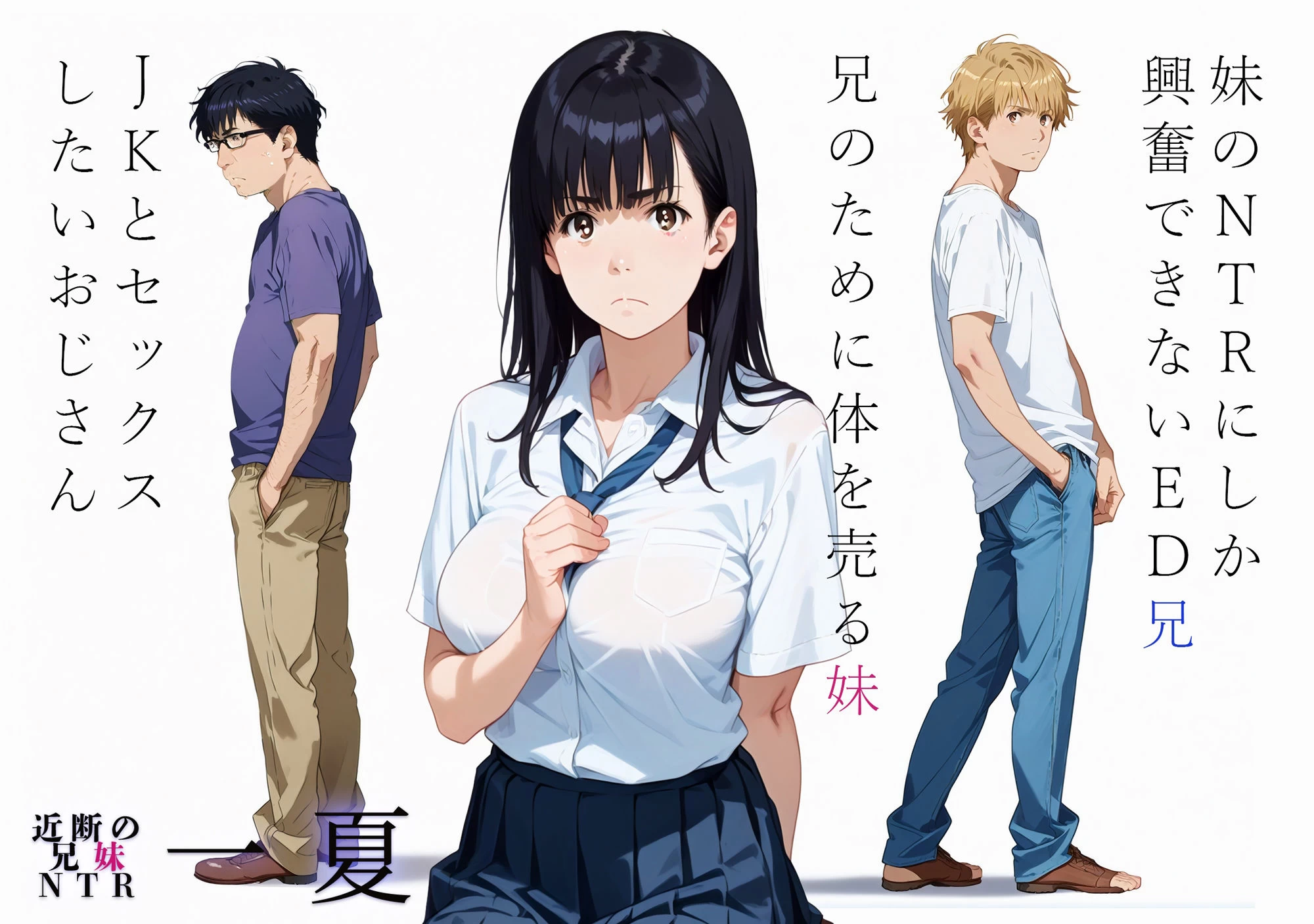 d_468246 | 近断の兄妹NTR 一夏【AI-jison】 - サンプル画像2