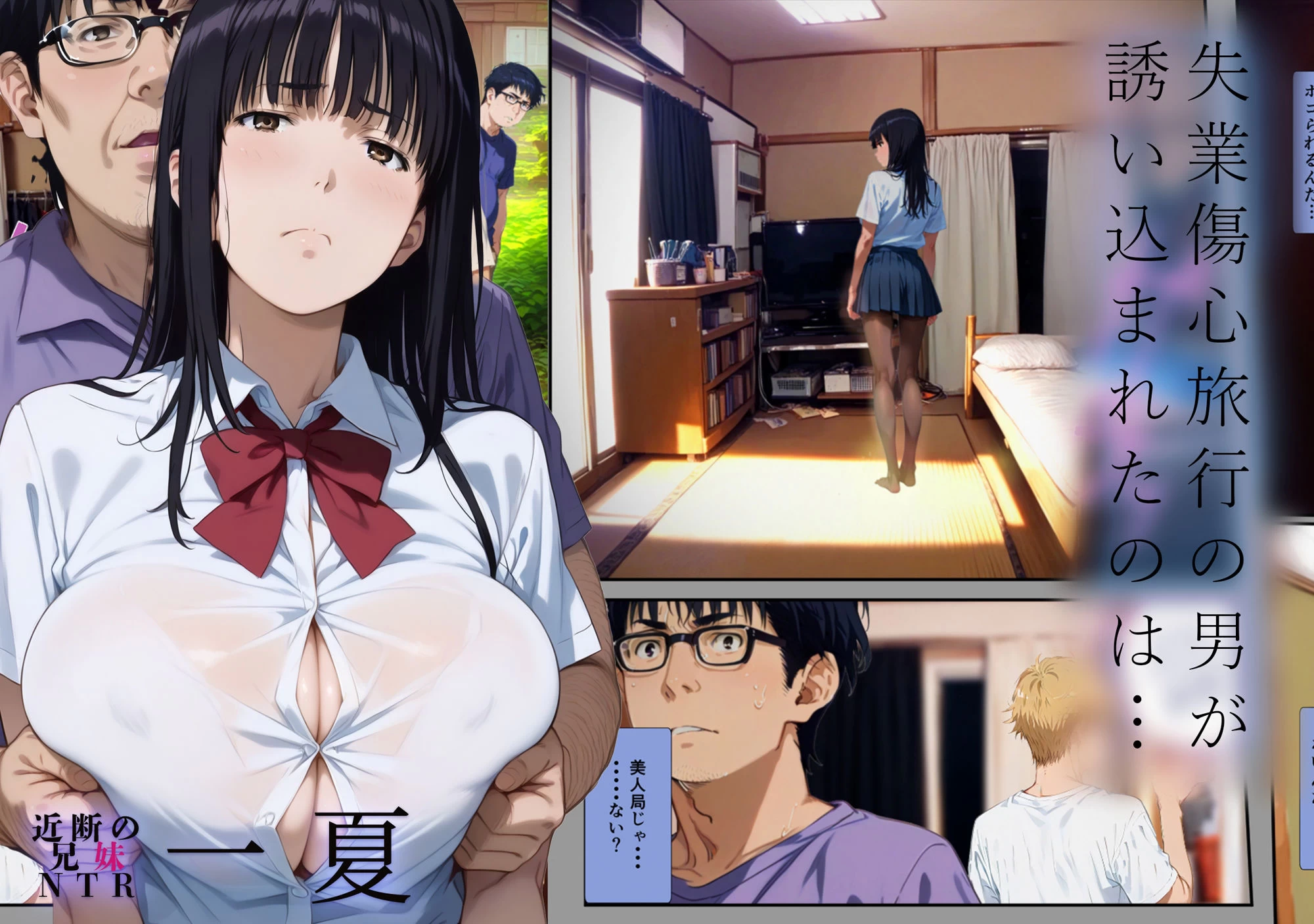 d_468246 | 近断の兄妹NTR 一夏【AI-jison】 - サンプル画像3