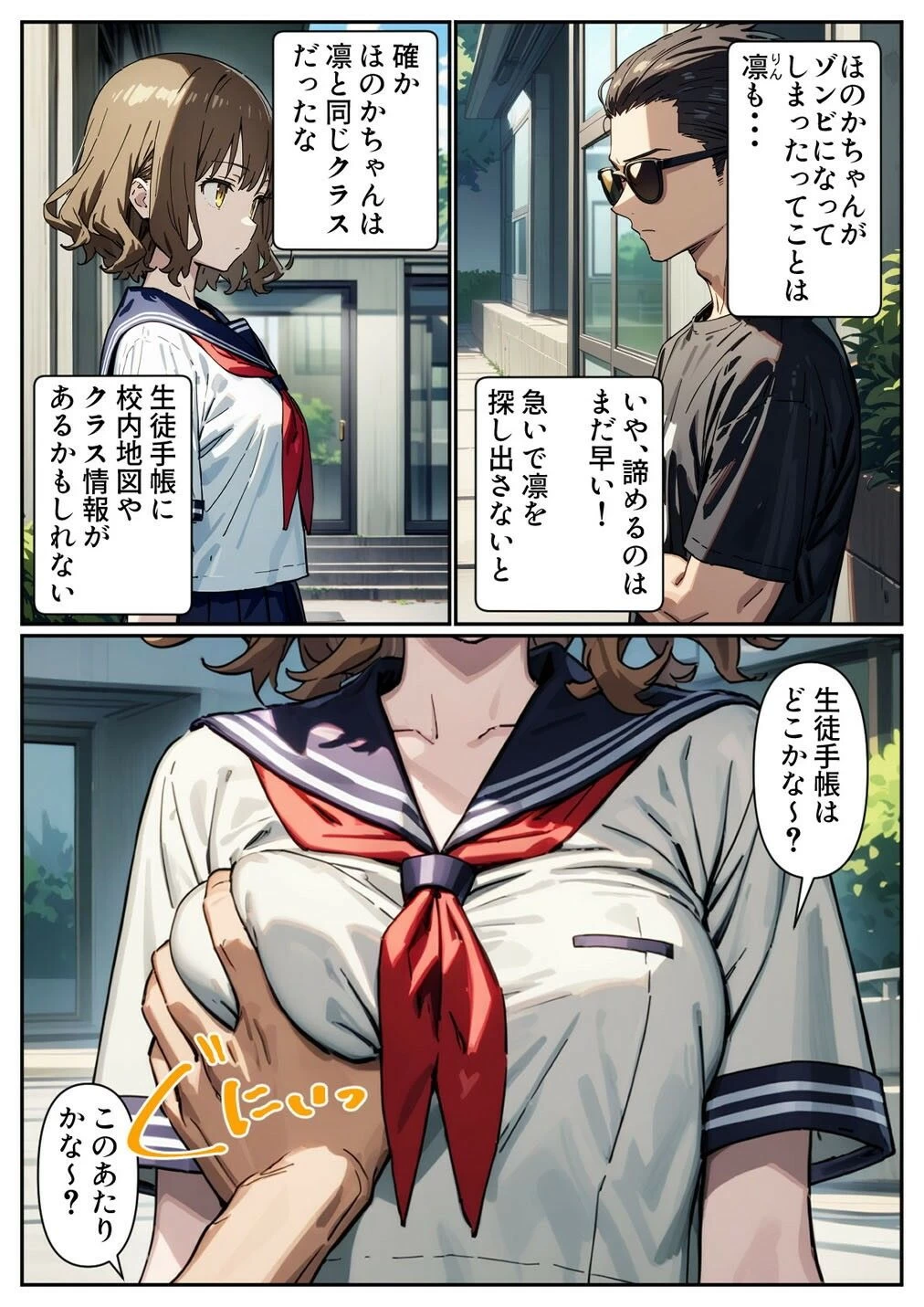 d_477985 | ゾンビがあふれる世界で俺だけゲームスキルが使える【パルテノンの宴】 - サンプル画像3