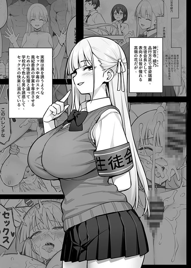 d_498493 | 憧れの生徒会長が巨乳すぎる件 2【TRY＆方言二人社会】 - サンプル画像1