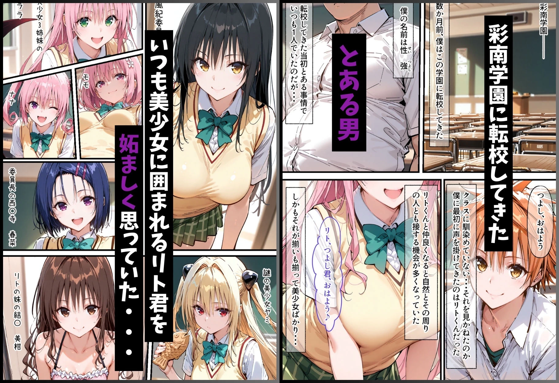 d_501045 | とらぶる寝取られ楽園崩壊【ぐれむりん】 - サンプル画像1