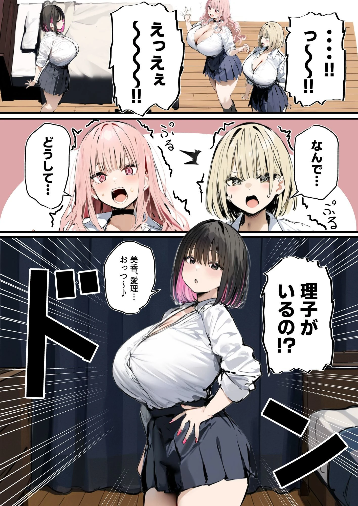 d_502103 | 彼氏と喧嘩するたびに僕のチンポでオナニーするギャル3【たまごやき】 - サンプル画像1