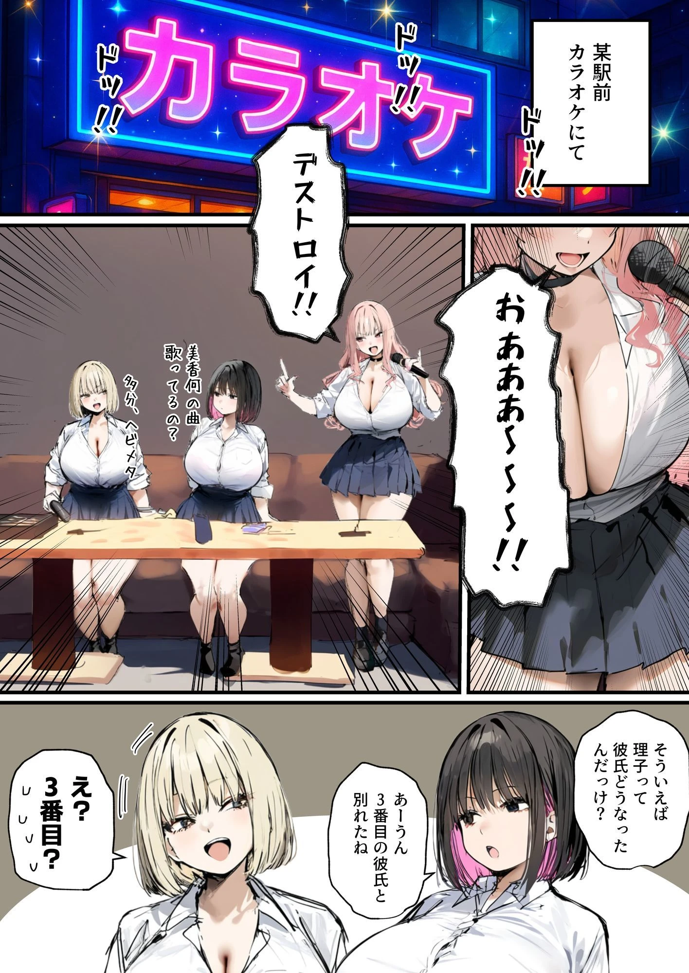 d_502103 | 彼氏と喧嘩するたびに僕のチンポでオナニーするギャル3【たまごやき】 - サンプル画像3