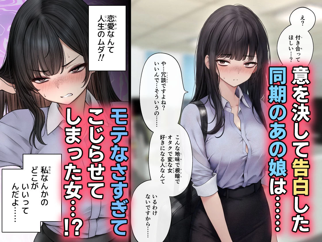 d_504912 | ナマイキ同期ちゃんを理解らせてヤる話【SigMart】 - サンプル画像1