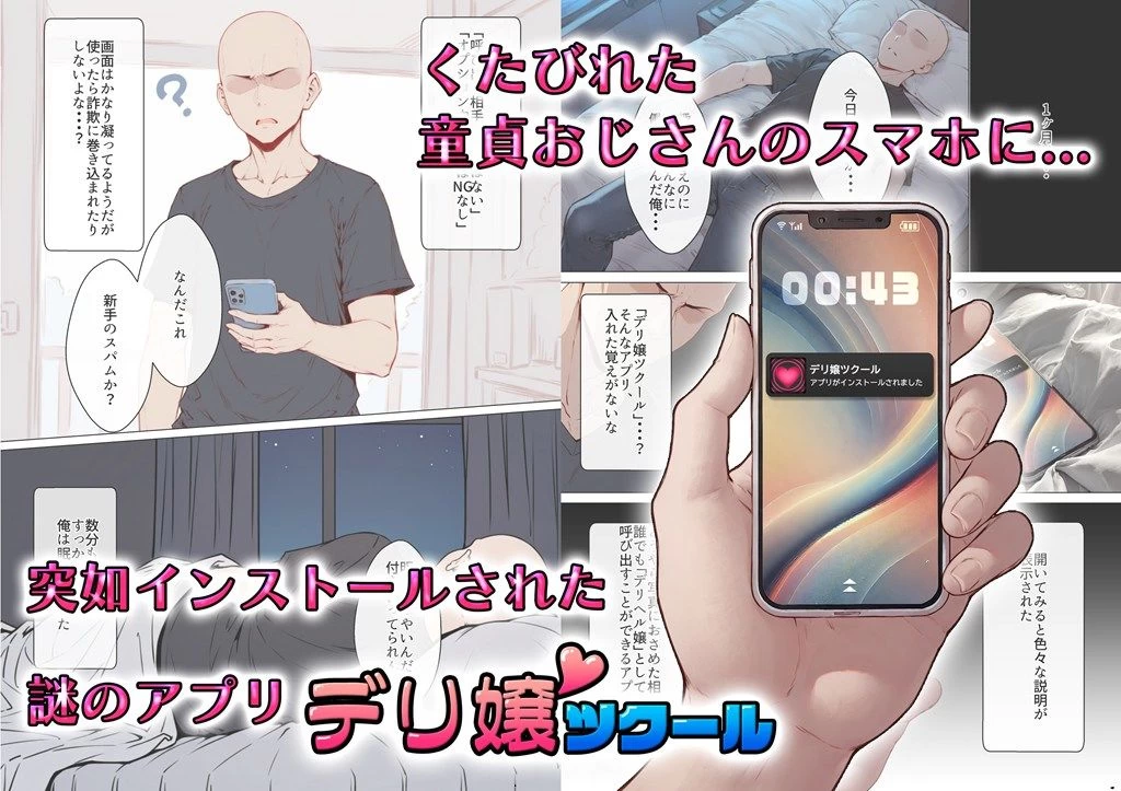 d_514171 | デリ嬢ツクール 〜街で見かけた美人母娘で童貞卒業？！〜【はりがねのこころ】 - サンプル画像1