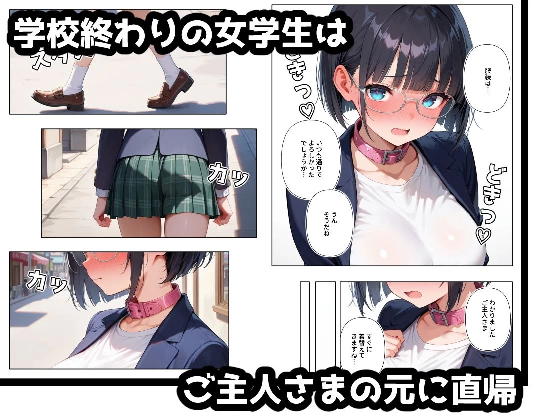 d_514939 | 最近、巨乳の女学生を飼い始めました。【ステーキくん】 - サンプル画像1
