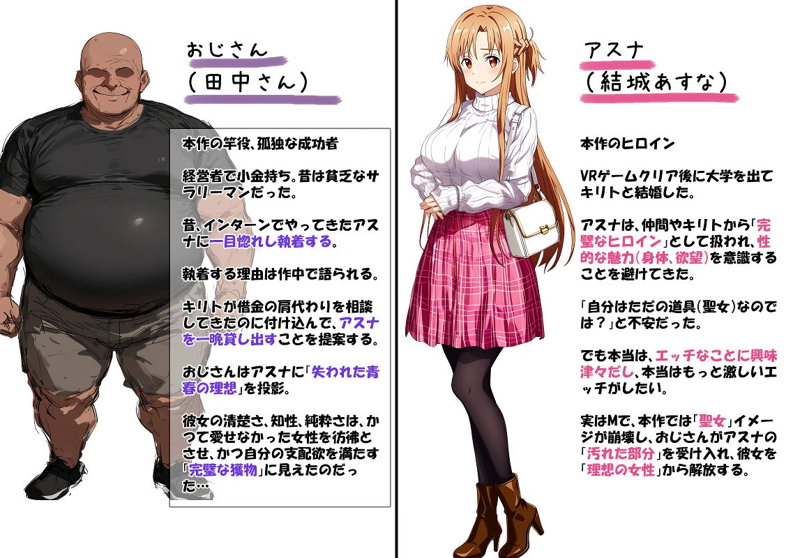 d_562689 | 寝取られ堕ちるヒロイン SA〇 アスナ5 -借金で嫁を貸出す話3-【零の旅人】 - サンプル画像9
