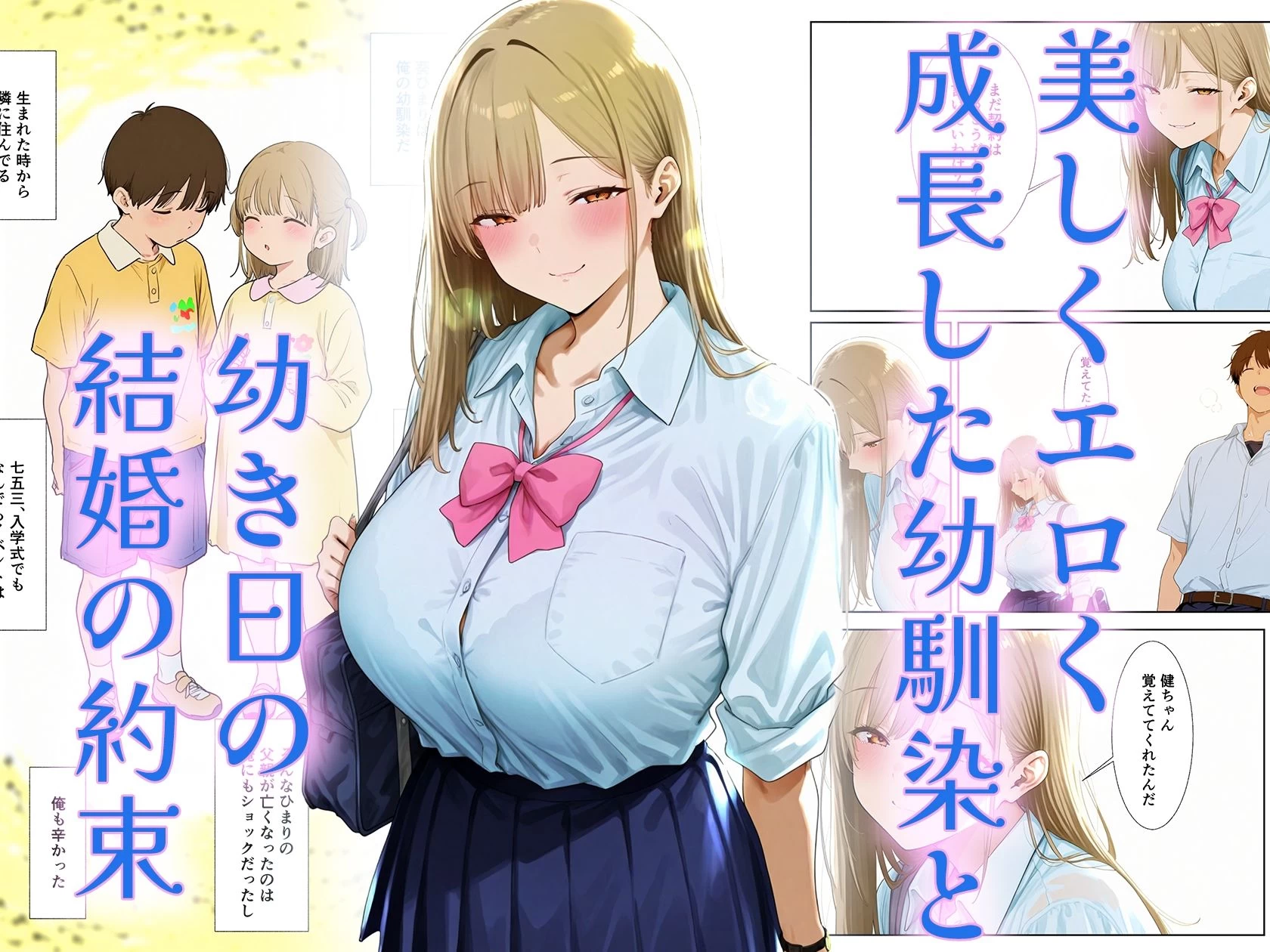 d_570168 | オサナトラレ  幼馴染×寝取られ【AI-jison】 - サンプル画像1