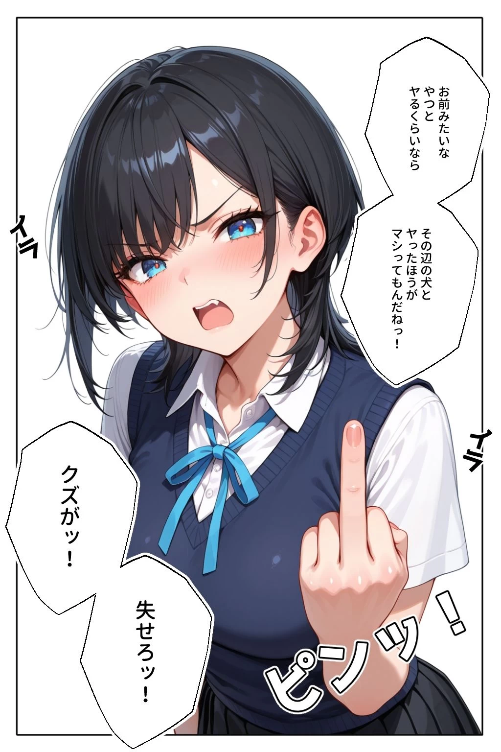 d_575242 | 中指立てたらわからされた【ステーキくん】 - サンプル画像3