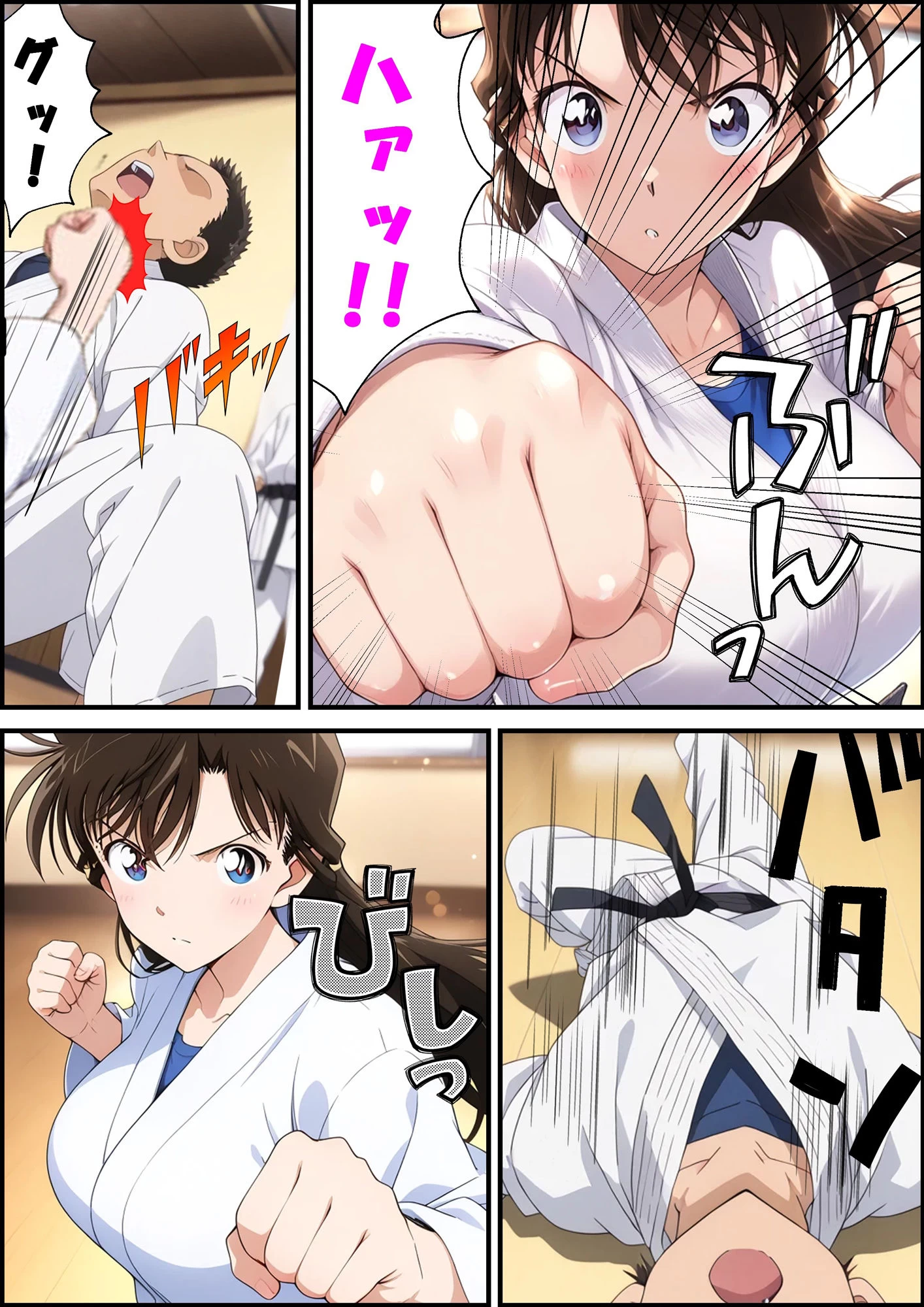 d_581529 | 名探偵コ〇ン 毛利蘭 強●わいせつ事件【ピート出版】 - サンプル画像2