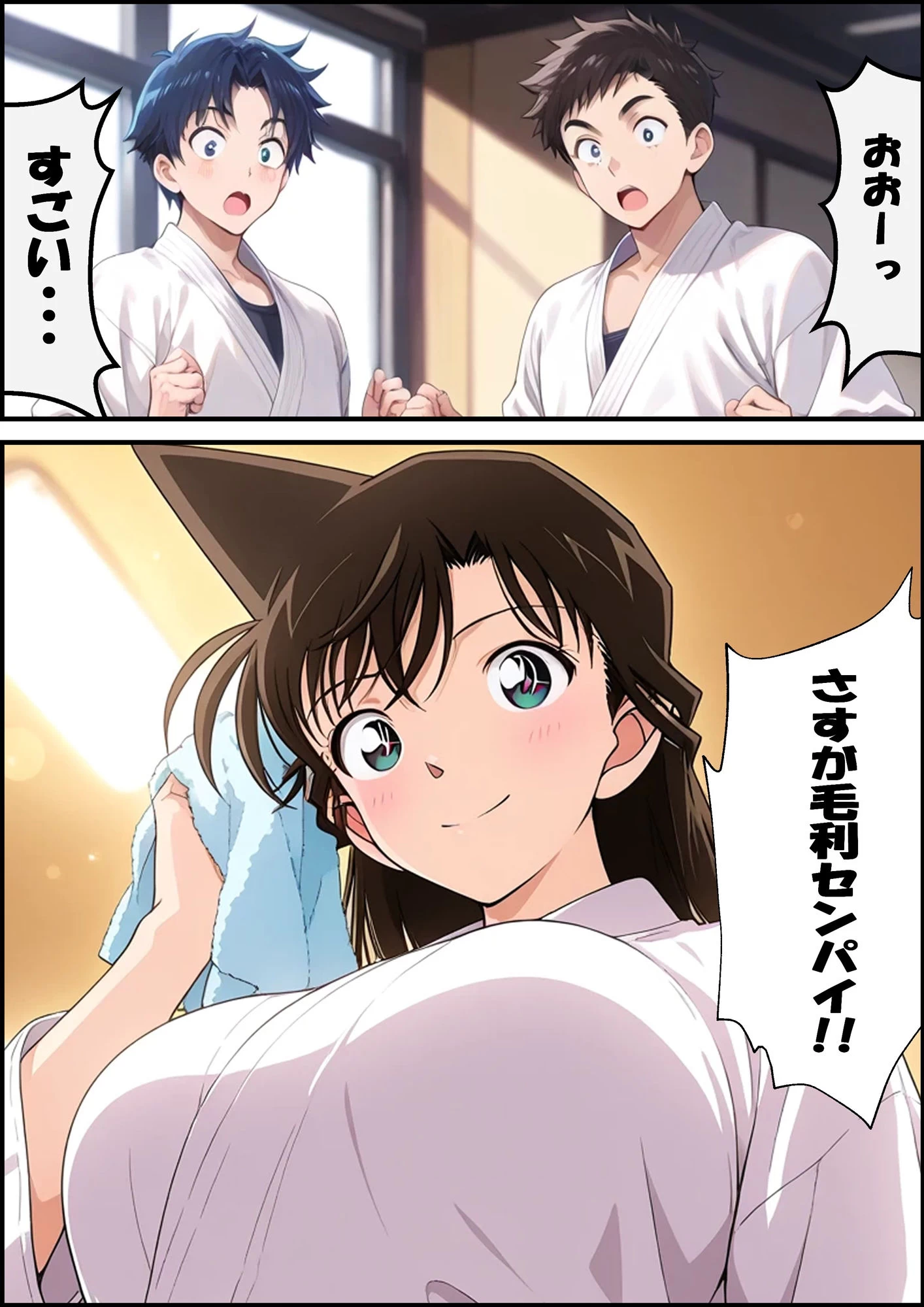 d_581529 | 名探偵コ〇ン 毛利蘭 強●わいせつ事件【ピート出版】 - サンプル画像3