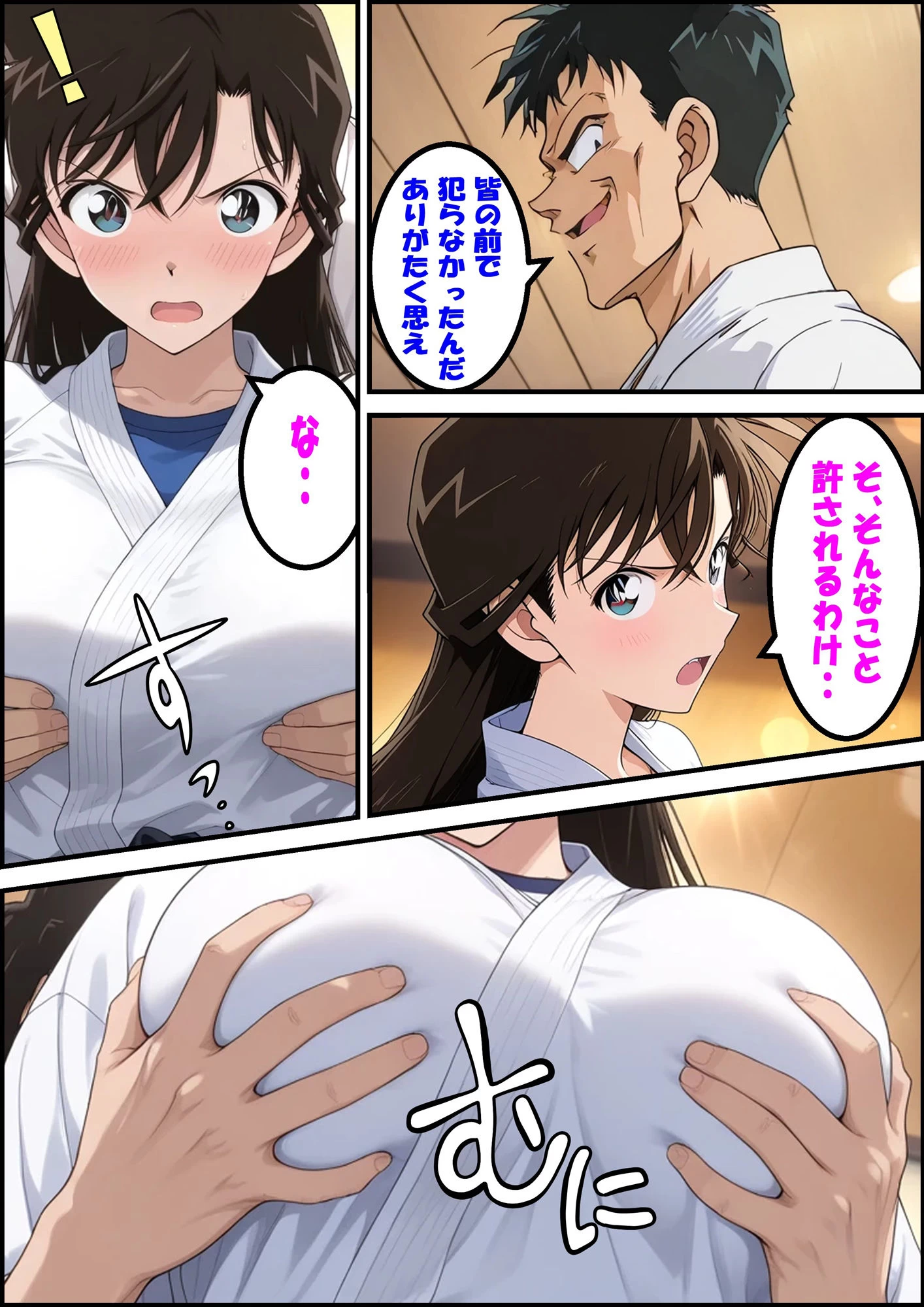 d_581529 | 名探偵コ〇ン 毛利蘭 強●わいせつ事件【ピート出版】 - サンプル画像7