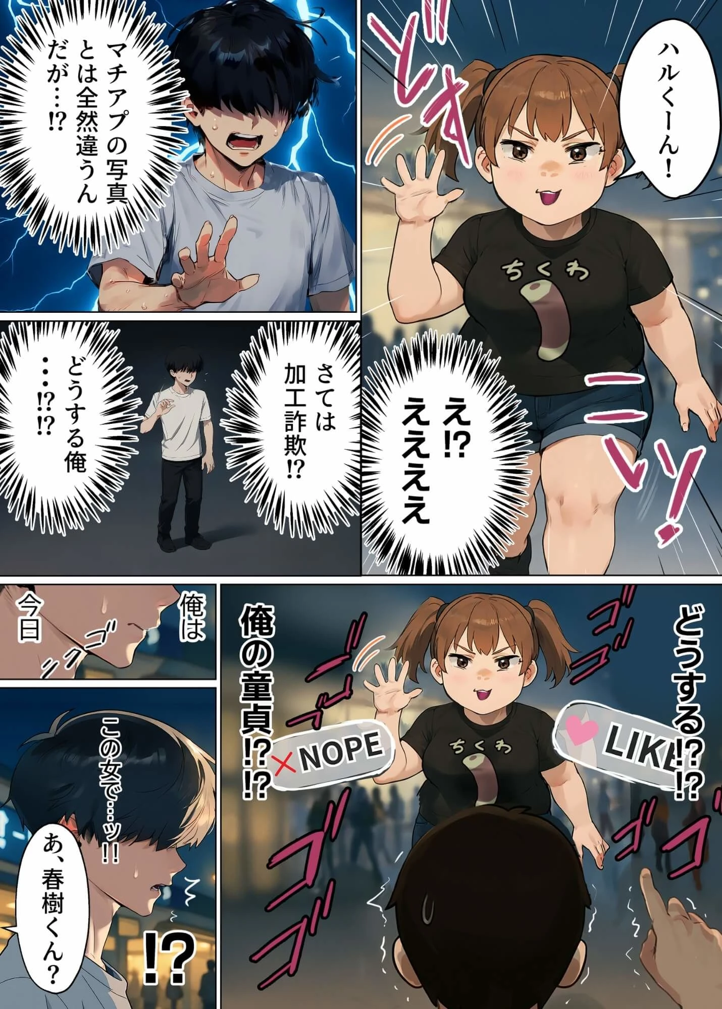 d_595530 | 【実話】童貞マチアプ体験記！冴えないエンジニア（23）が愛を証明するまでwww【実話本舗】 - サンプル画像5