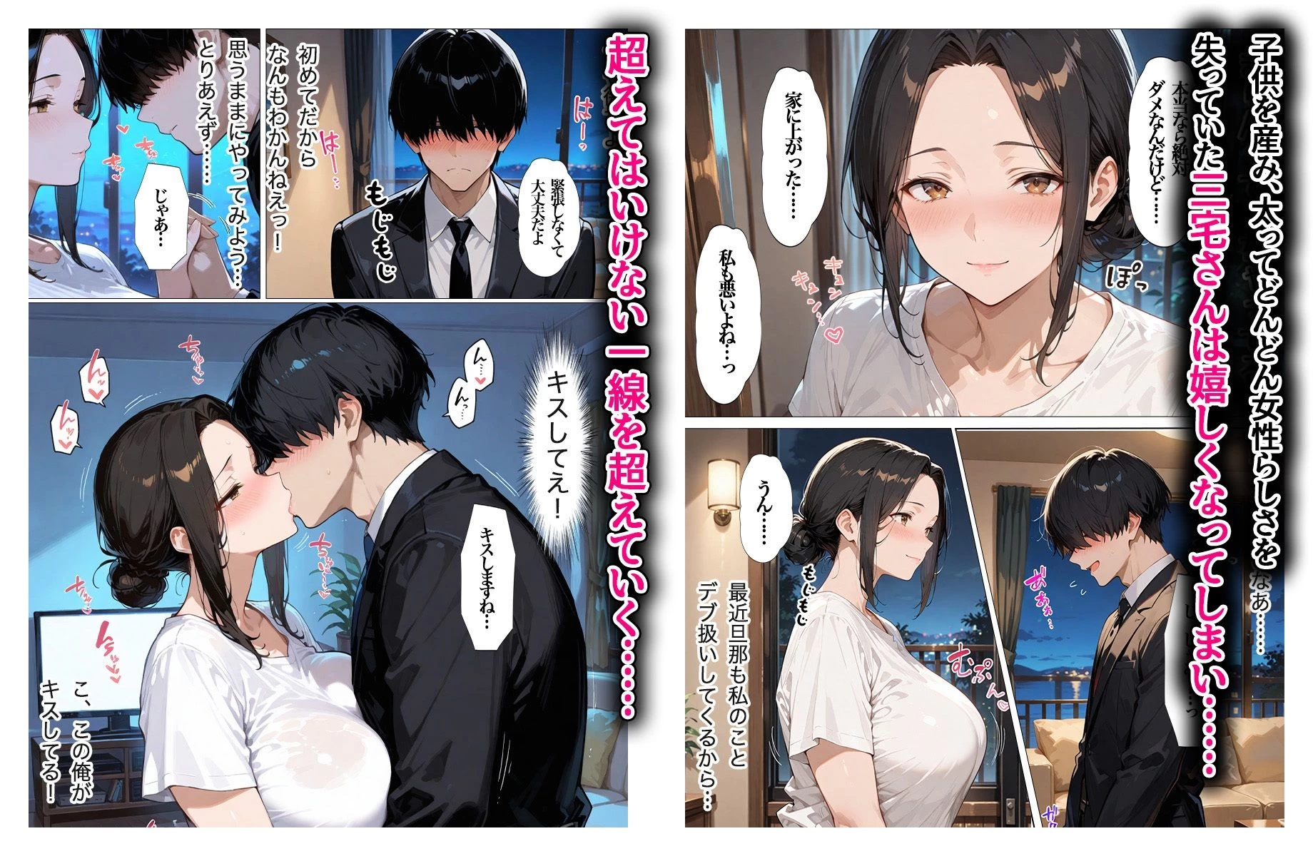 d_601886 | むちむちパート主婦の主婦の教育係になりました 女嫌いの俺がむちむちパート主婦の教育係になった結果人妻と知りながら恋をしてしまい、家に連れ込んで【すぷらっしゅまうんてん】 - サンプル画像7