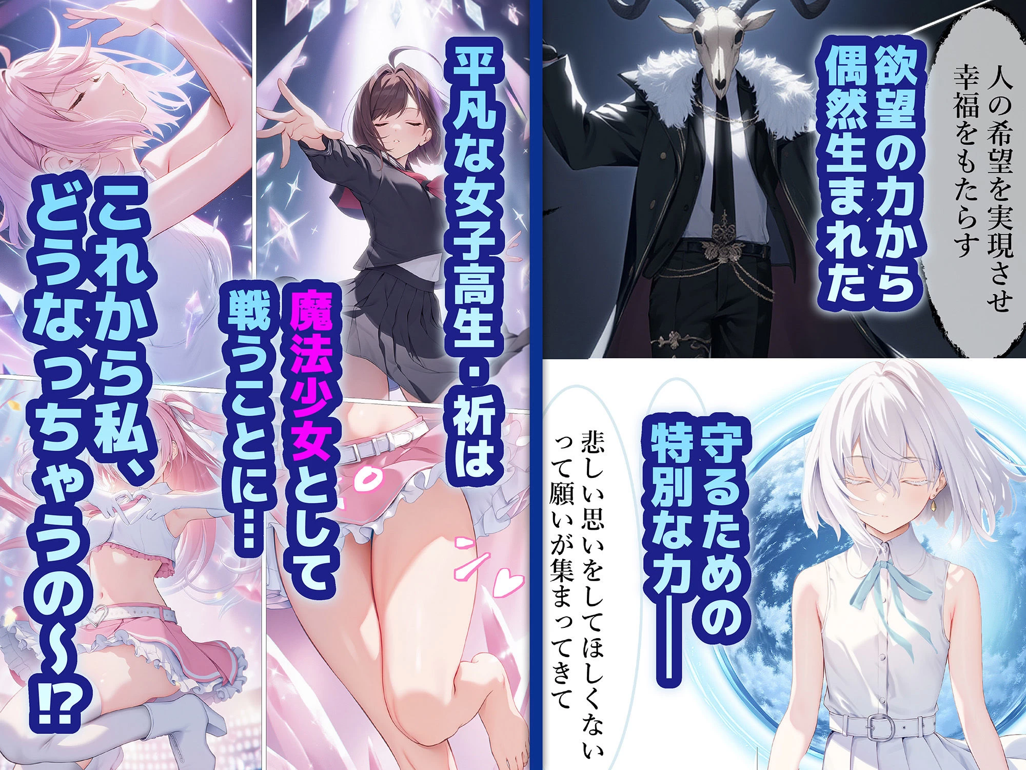 d_604889 | 魔法少女WISHES 夢想教室編【むほー地帯】 - サンプル画像1