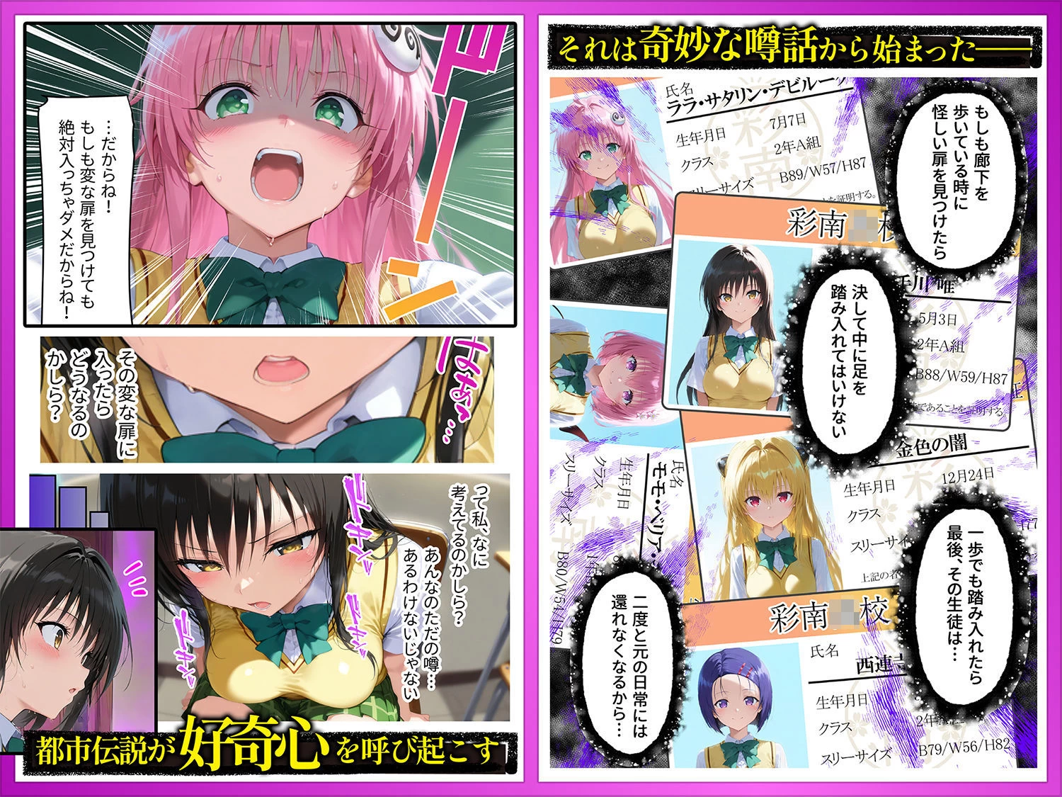 d_605719 | 発情ルーム 古手川＆春奈編 その部屋は絶対に入ってはいけない―【ももまろ】 - サンプル画像2