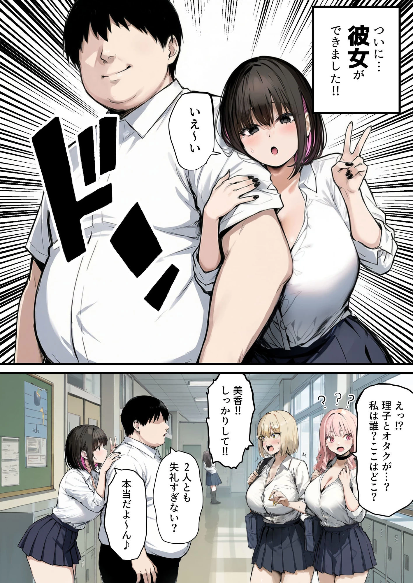 d_607318 | 彼氏と喧嘩するたびに僕のチンポでオナニーするギャル4【たまごやき】 - サンプル画像2