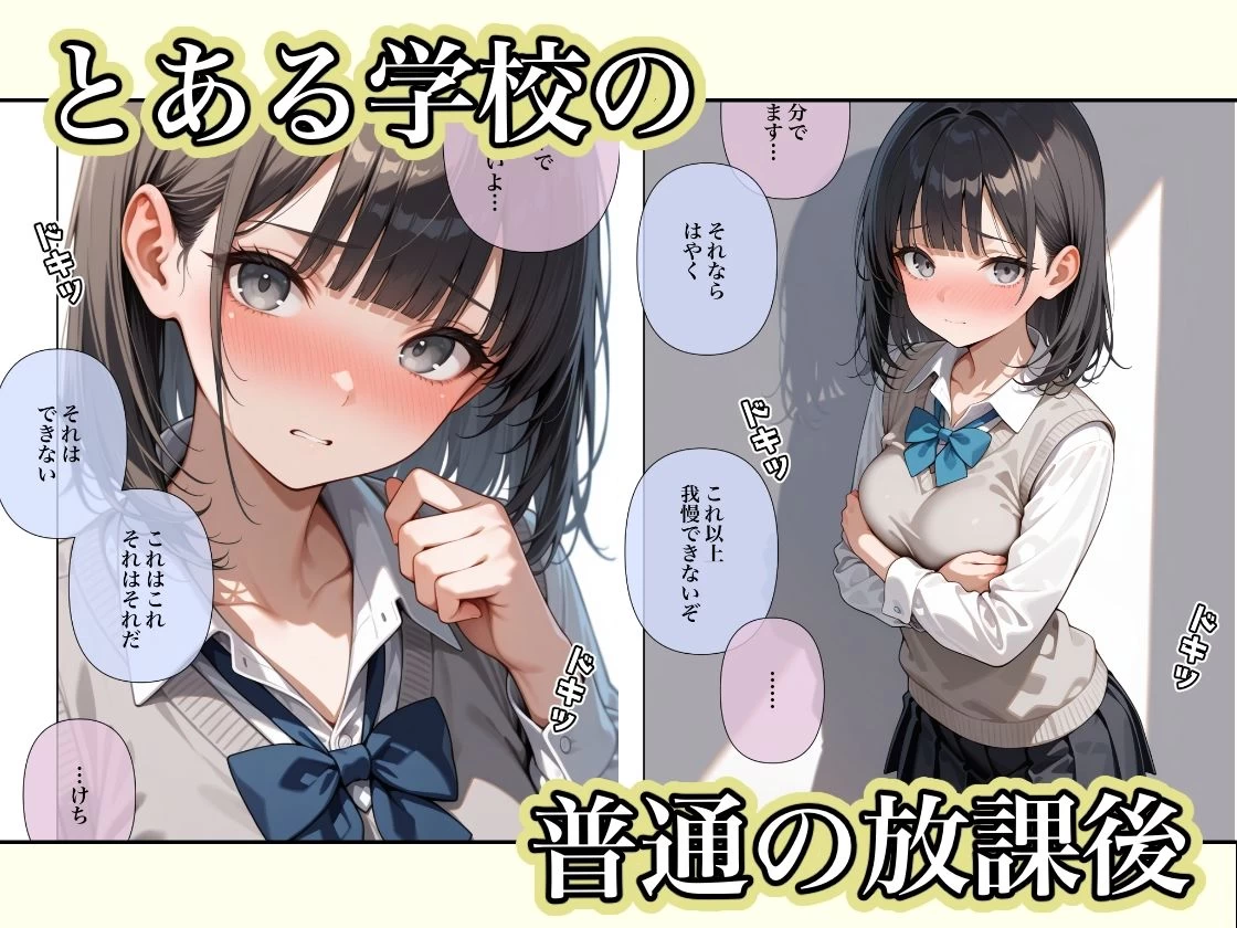 d_610333 | 貞操観念のゆるい教室2【ステーキくん】 - サンプル画像1