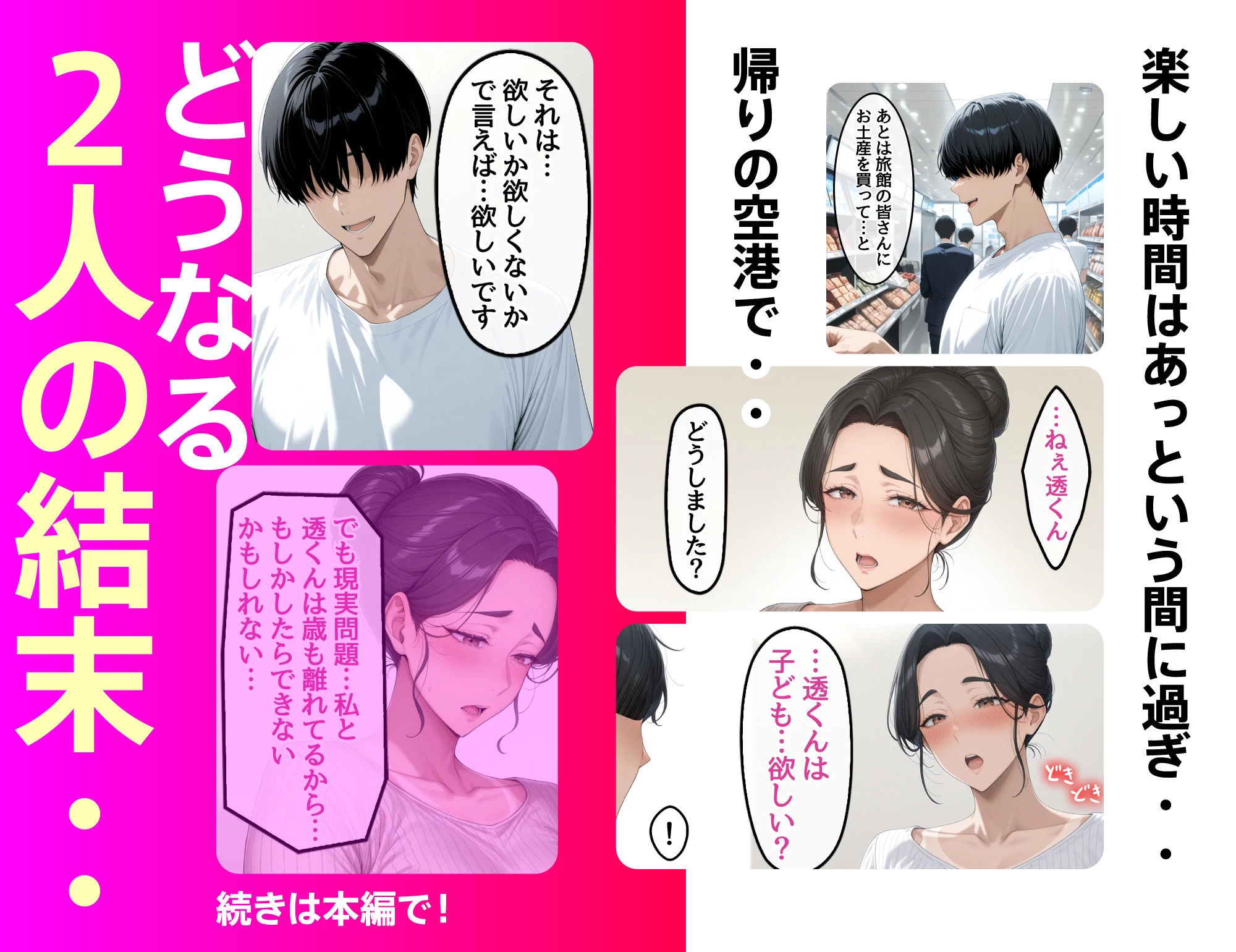 d_612415 | 欲求不満を隠し続けてきた未亡人女将と汗だくで求め合う温泉宿の夜2【ハレノヒ】 - サンプル画像10