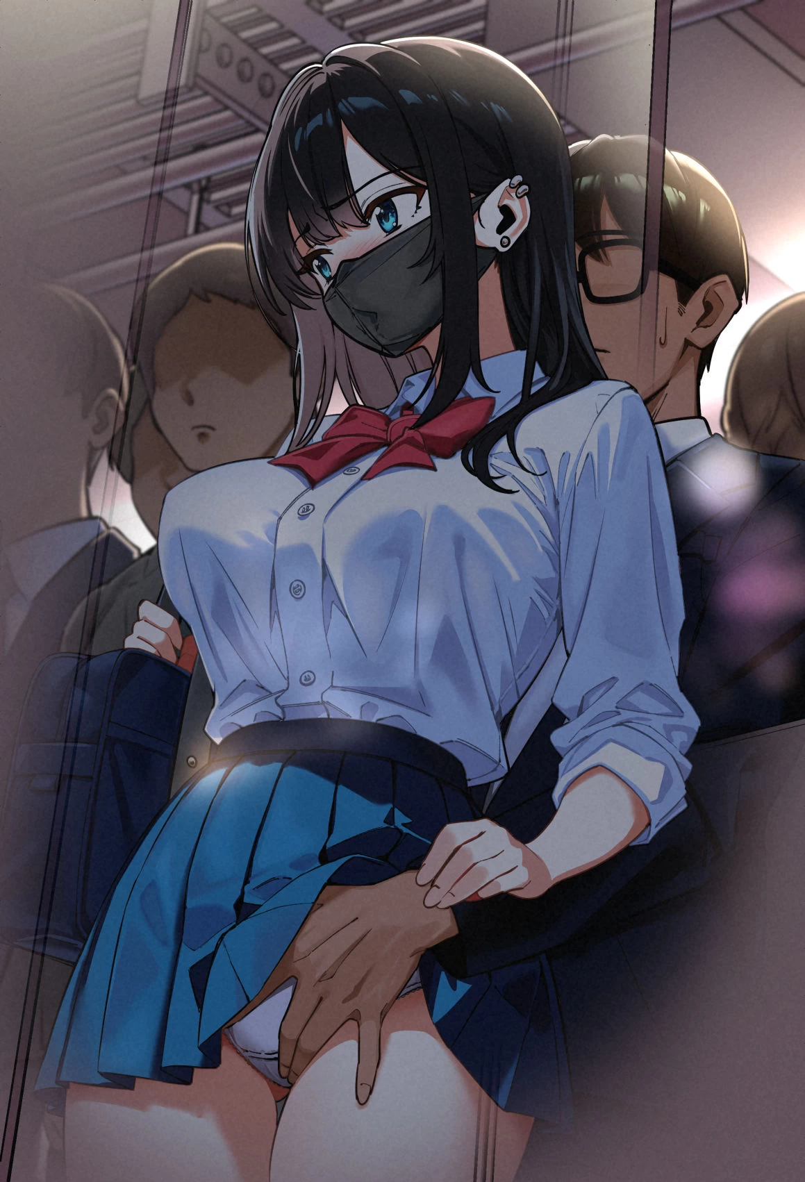 d_613371 | 電車、女子〇生。【とかもす】 - サンプル画像8