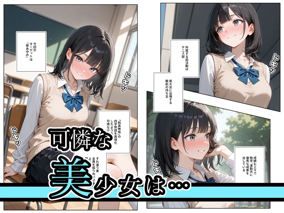 d_614005 | 寝るJKを…。  〜柴あゆみ編〜【ステーキくん】 - サンプル画像1