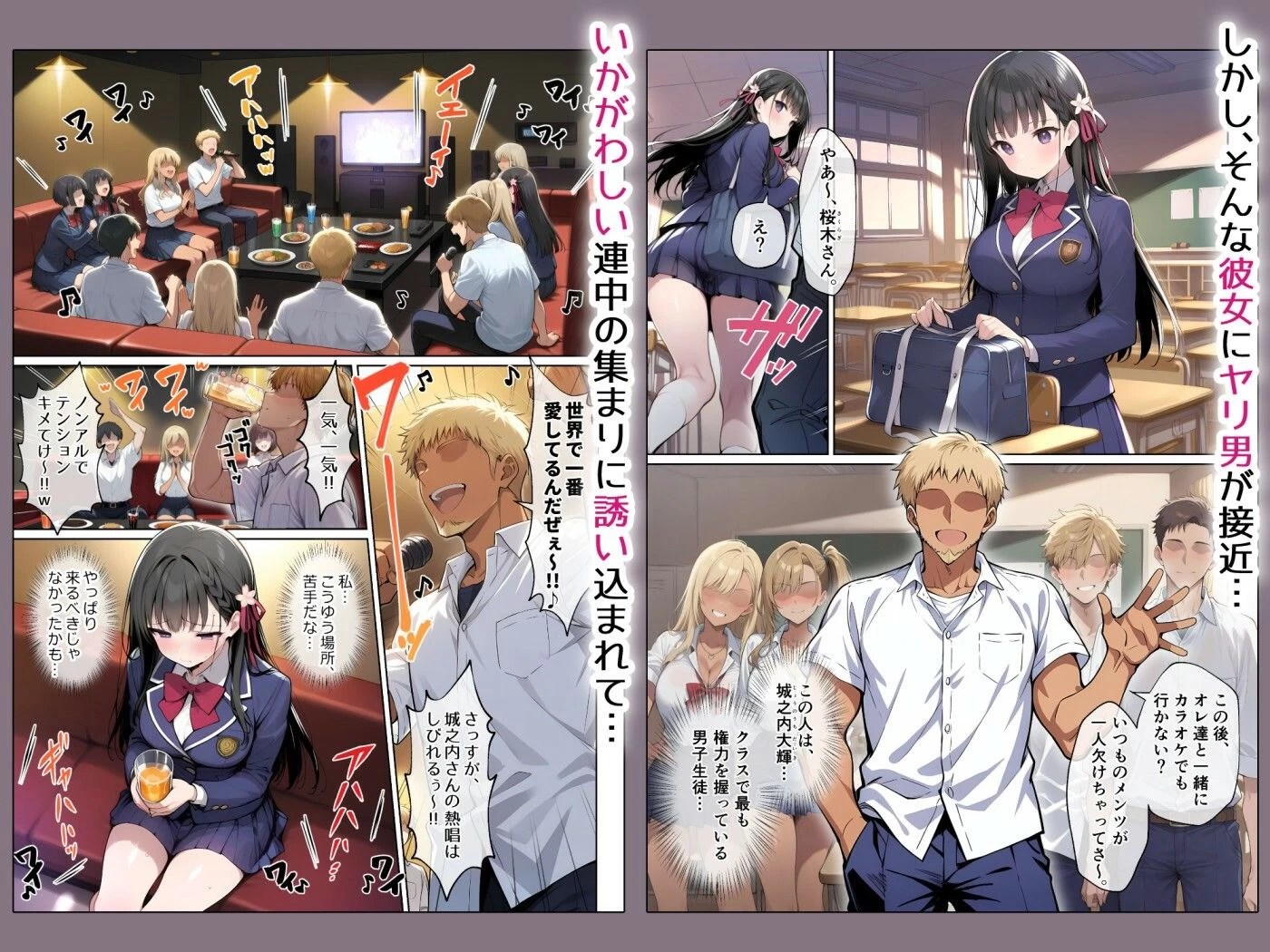 d_615239 | 僕の知らない間に最愛の彼女がヤリ男の肉穴に成り果てていた【塩田製作所】 - サンプル画像2