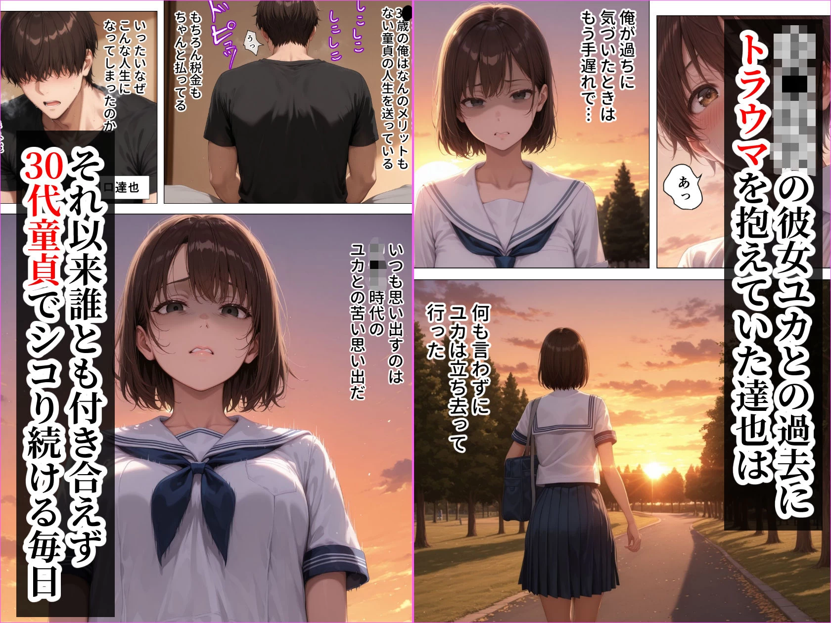 d_616011 | むちむち人妻になった元カノと同窓会で再会した童貞の濃密H  〜今日は私のカラダ好きに使って〜【人妻が薫る部屋】 - サンプル画像1