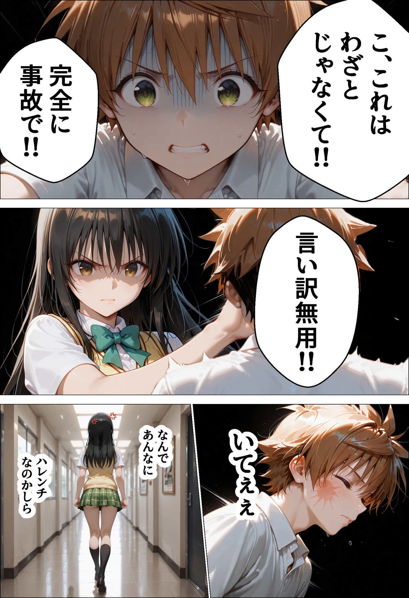d_616468 | 催●種付け学園 緊縛調教ボテ腹肉便器科へようこそ  西連寺〇菜と古〇川唯編【AI魔法おじさん】 - サンプル画像7