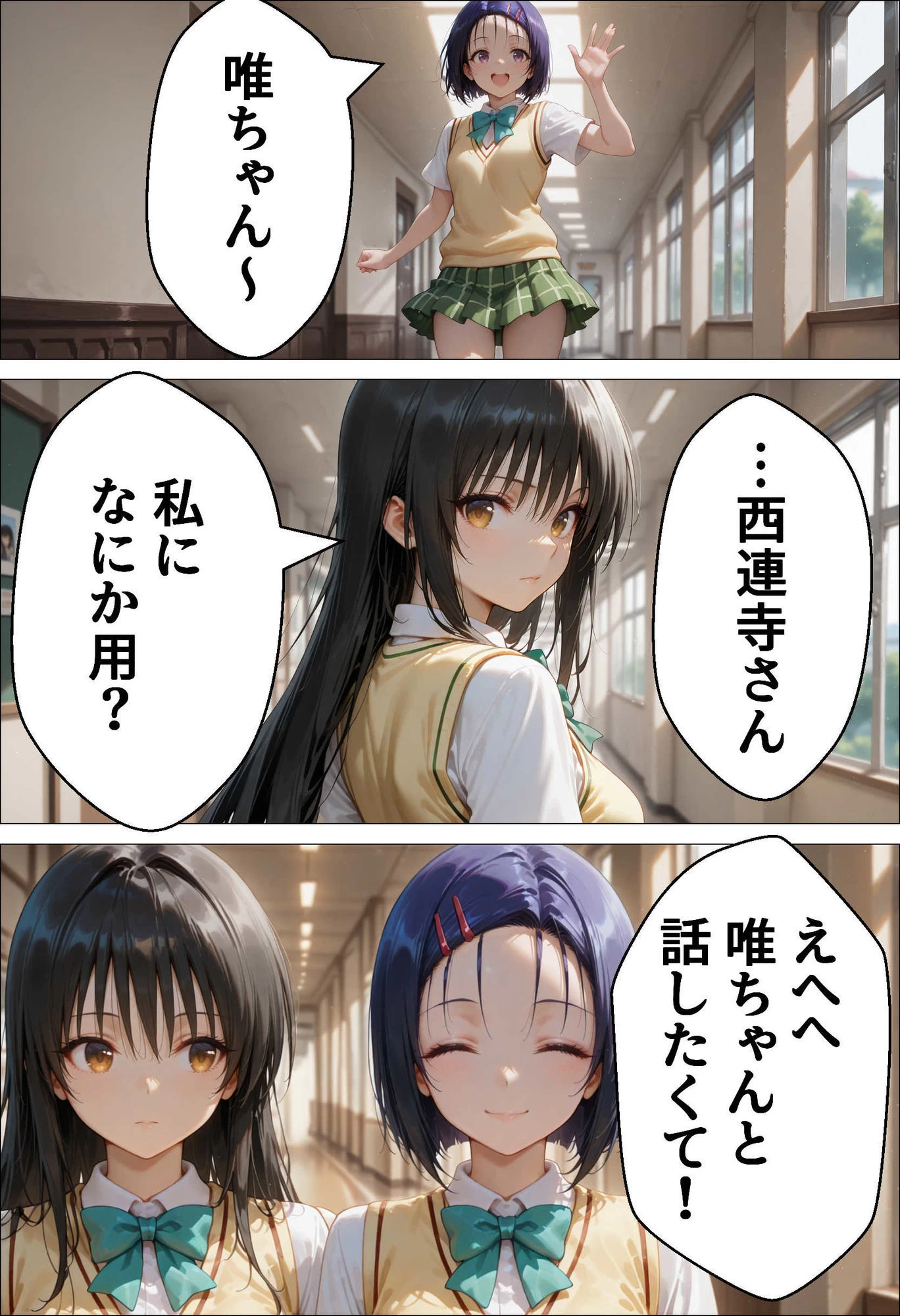 d_616468 | 催●種付け学園 緊縛調教ボテ腹肉便器科へようこそ  西連寺〇菜と古〇川唯編【AI魔法おじさん】 - サンプル画像8