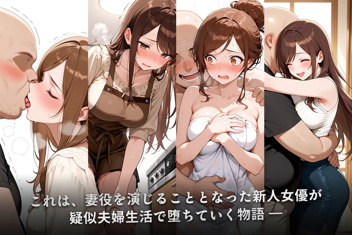 d_619638 | 疑似夫婦生活で演技指導 -これは演技、演技のはず――だよね？-【こっとろん】 - サンプル画像1
