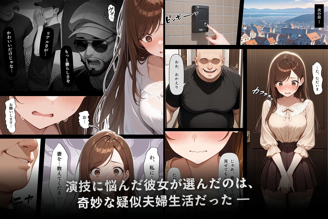 d_619638 | 疑似夫婦生活で演技指導 -これは演技、演技のはず――だよね？-【こっとろん】 - サンプル画像4
