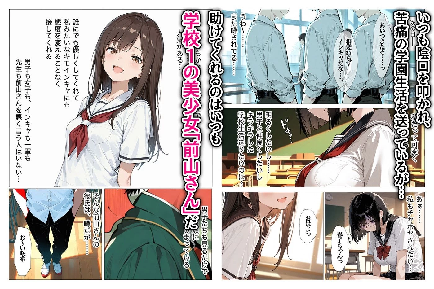 d_619662 | インキャのエロ動画配信がクラスの男子にばれちゃいました【すぷらっしゅまうんてん】 - サンプル画像3