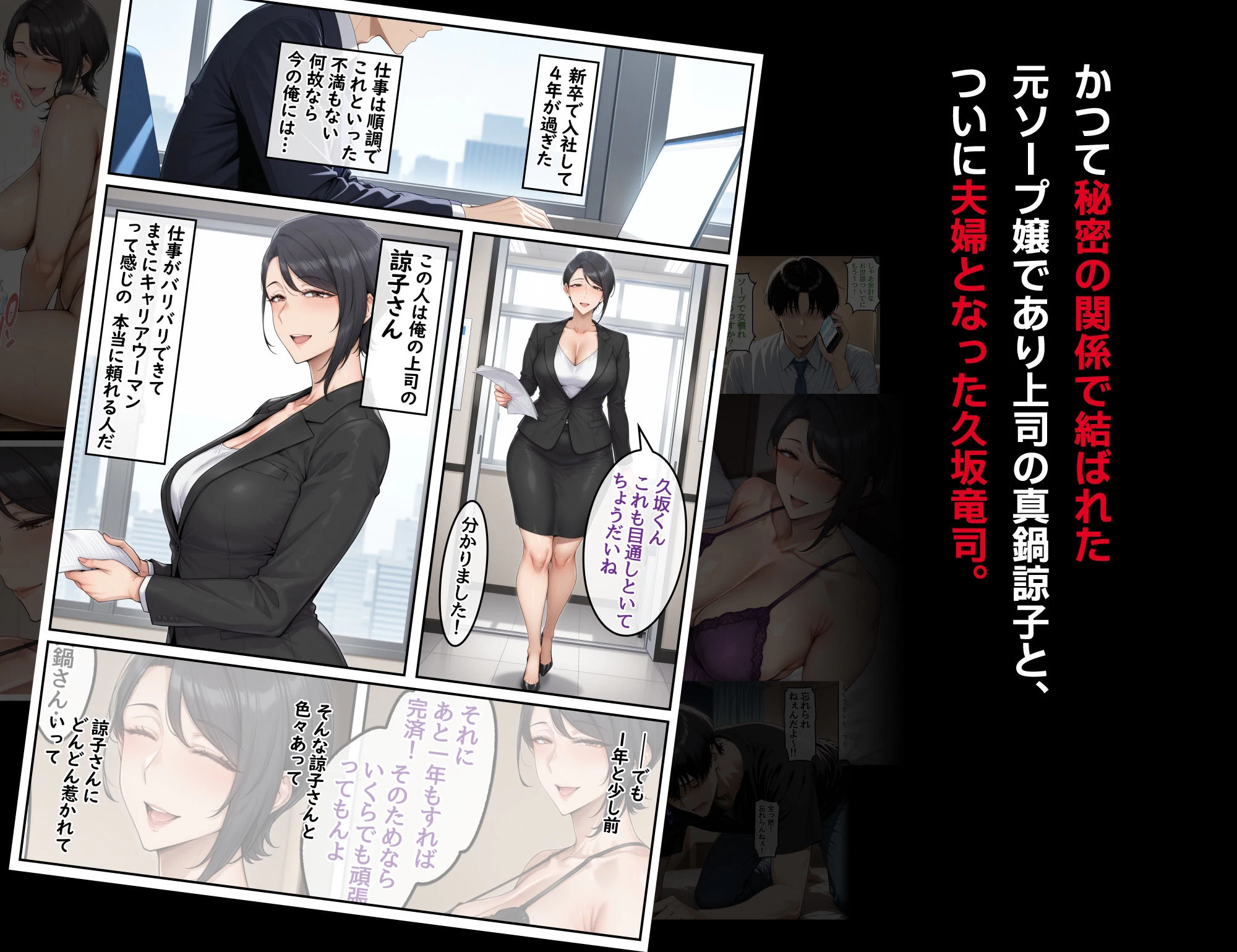 d_623271 | 指名したソープ嬢がまさかの女上司だった件2【ハレノヒ】 - サンプル画像2
