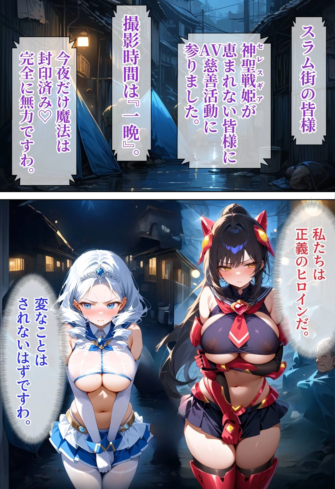 d_624267 | 神聖戦姫セレスギア〜絶対服従！！AV契約魔法の罠〜【テンタクルズ】 - サンプル画像8