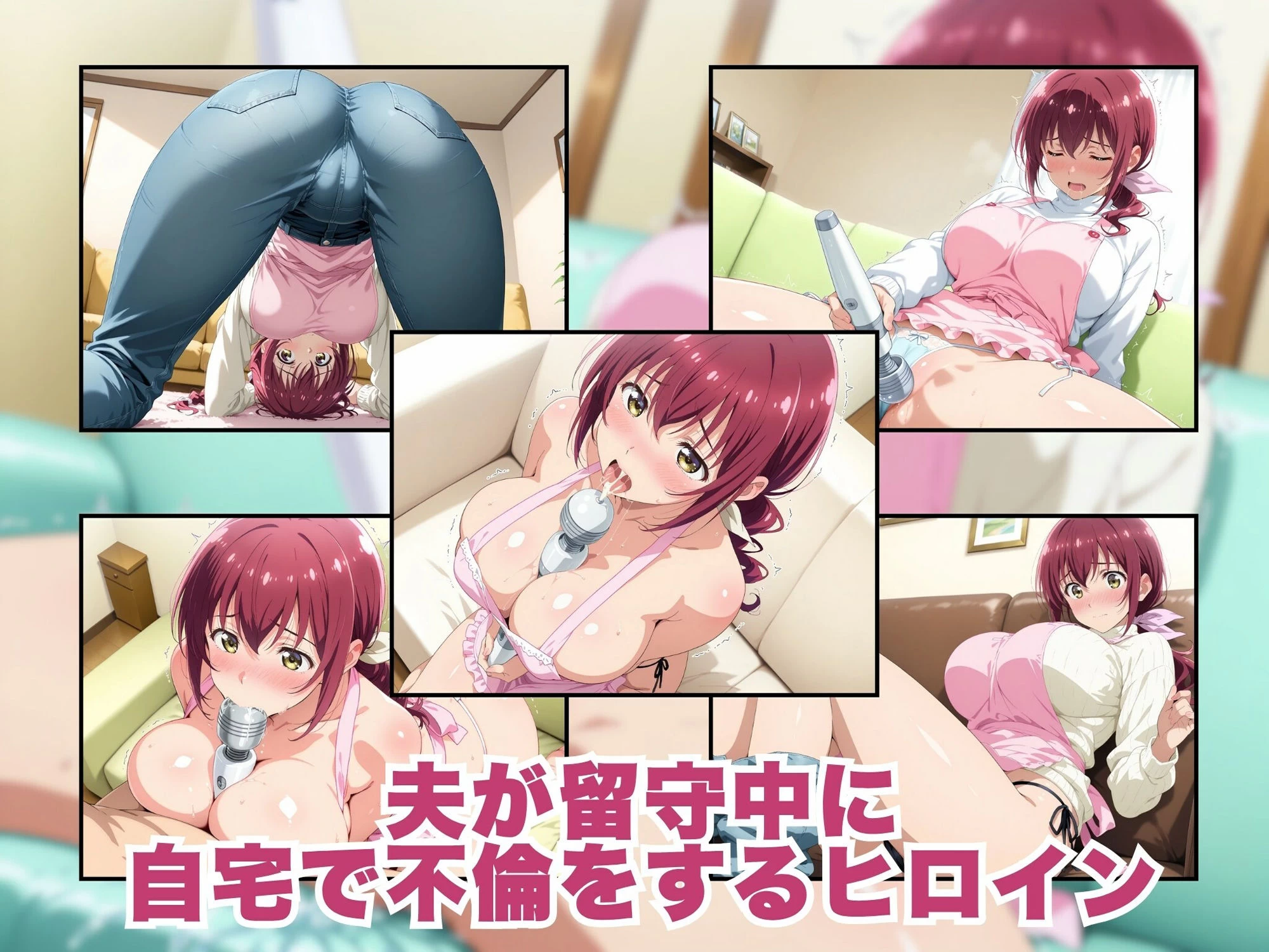 d_625710 | 【ママキュア/星●育代】人妻の秘密の情事 〜自宅寝室で不倫SEX〜【画像生成マン】 - サンプル画像3