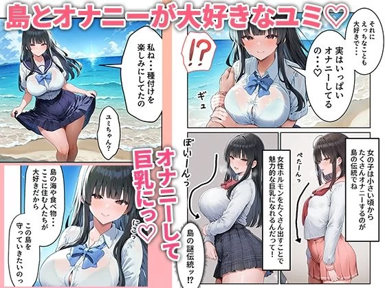 d_629032 | 島えっち  巨乳だらけの秘島に種付け竿役としてアテンドされた話【だぶるクリっく】 - サンプル画像5