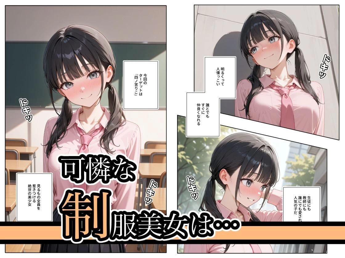 d_631016 | 寝る制服を…。 〜四宮りこ編〜【ステーキくん】 - サンプル画像1