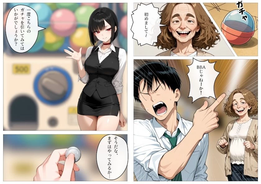 d_632705 | ワンコイン風俗 〜ガチャで引いたSSR美女を好き放題〜【ピココミック】 - サンプル画像9