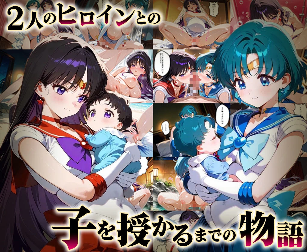 d_635301 | 「生まれてきてよかった…」催●支配アプリで支配された2人のヒロインと‘家族’になるまでの話。_マ○キュリー×マ○ズ【ハニトー】 - サンプル画像1
