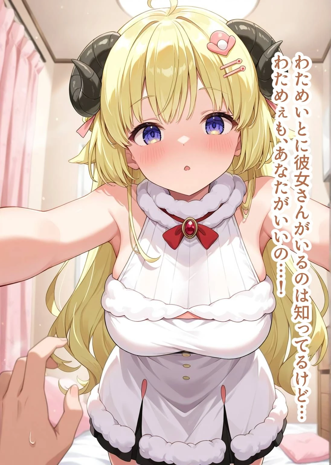d_640318 | 推しのVとセックスする話【角〇わため】【Vtuberとイチャラブえっちするサークル】 - サンプル画像3