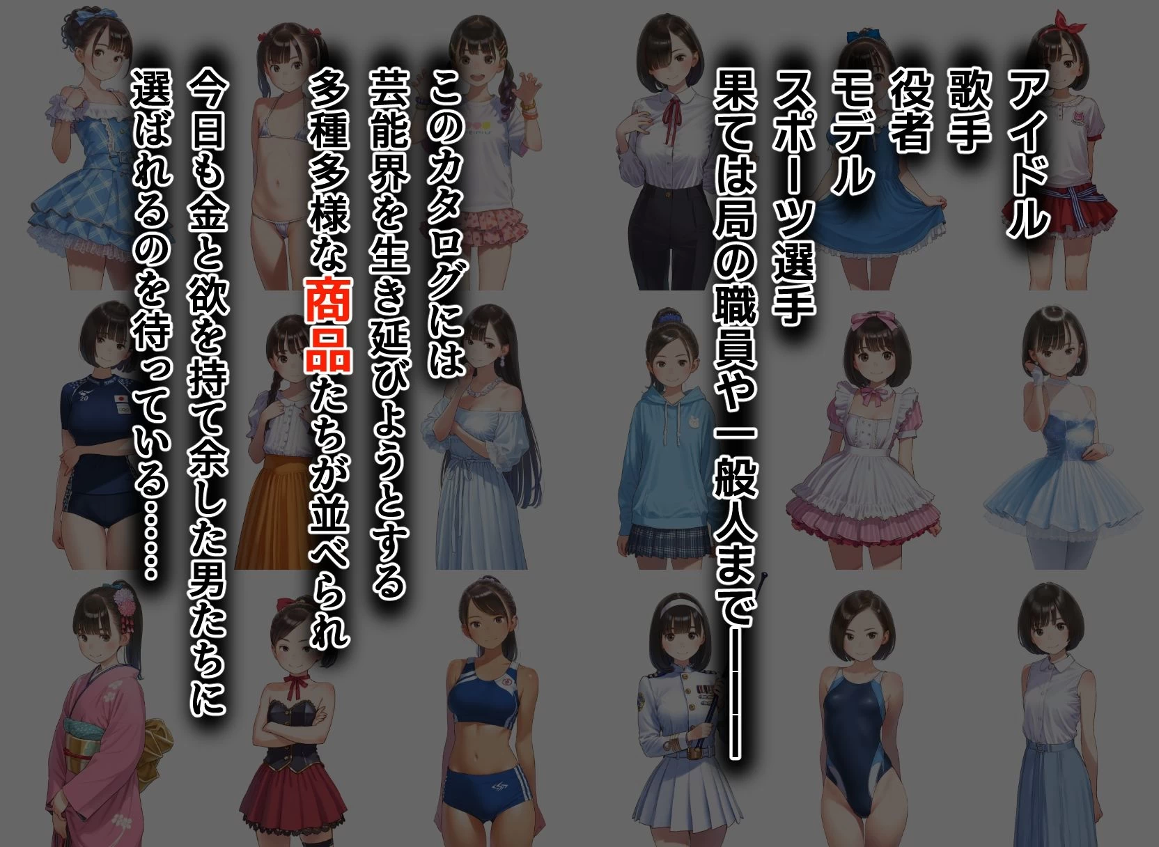 d_641206 | 芸能界 性上納カタログ 「推しアイドルの穴、買いませんか？」【ももくり堂】 - サンプル画像2