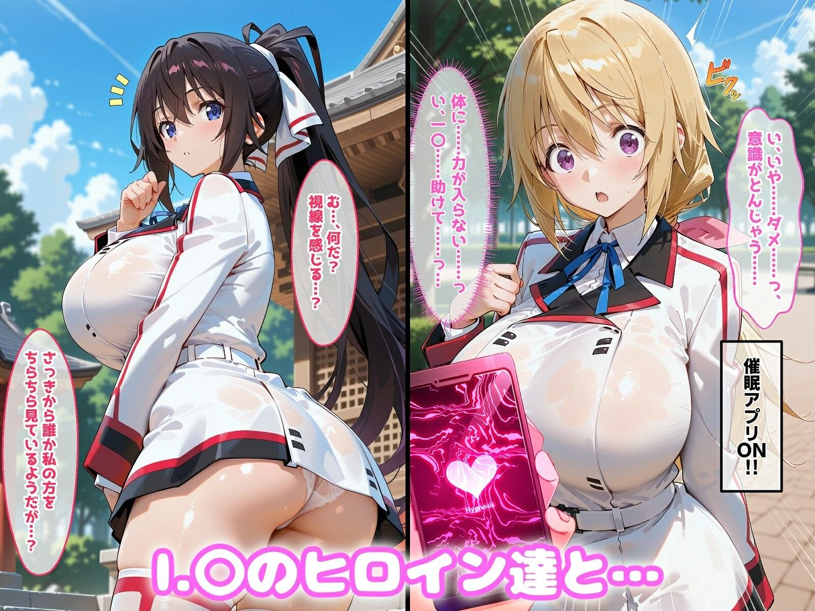 d_641377 | 〇眠アプリで妊娠孕ませ  I.〇のヒロインたちと膣内射精えっちする話【めんつゆ】 - サンプル画像1