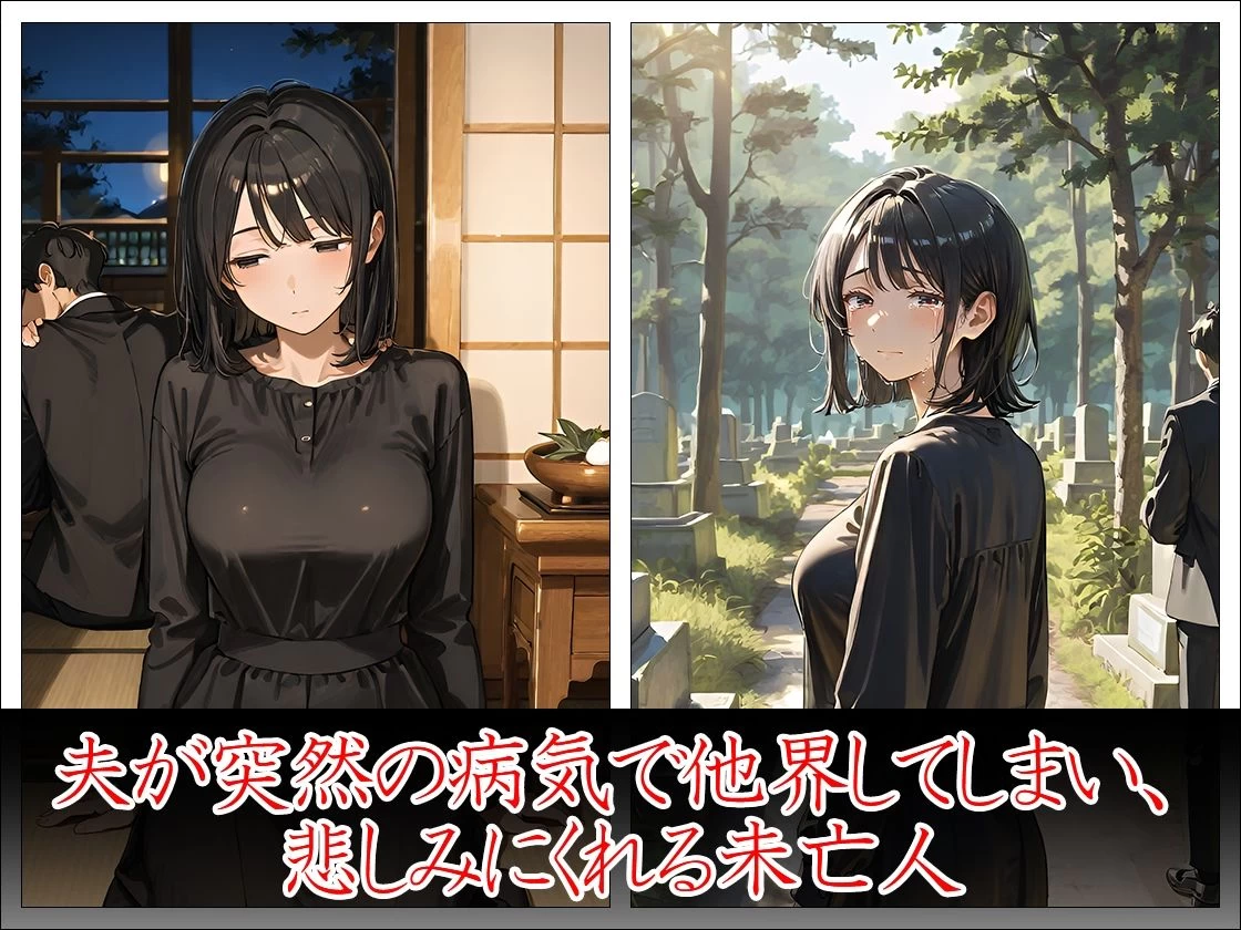 d_641572 | 喪服未亡人 狙われたカラダ【万工房】 - サンプル画像2